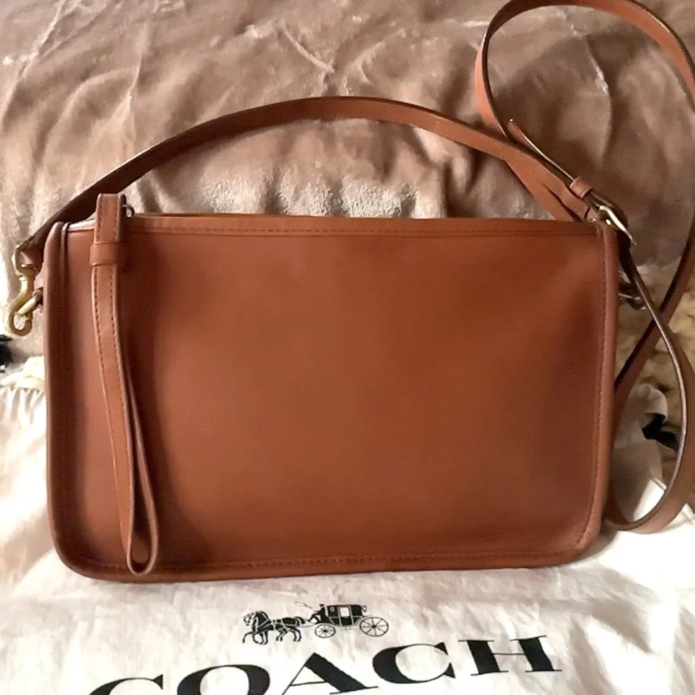 COACH BASIC BAG in British Tan  9455